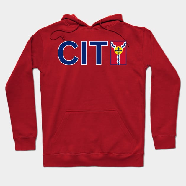 St Louis Soccer Hoodie by Arch City Tees